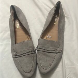 Express Gray Women's Loafers